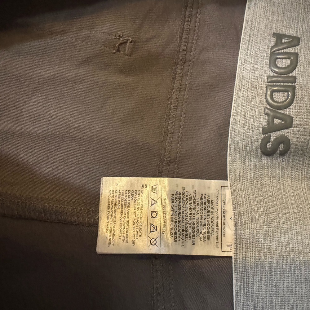 Adidas Charcoal Casual Pants